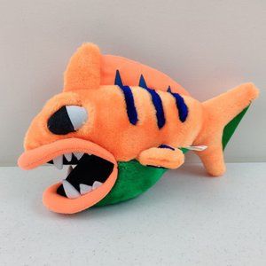 Elko usa inc  Angry Fish Stuffed Animal Plush Toy Piranha